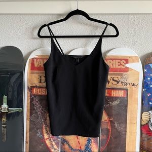 Size XXS petite Banana Republic blouse in black